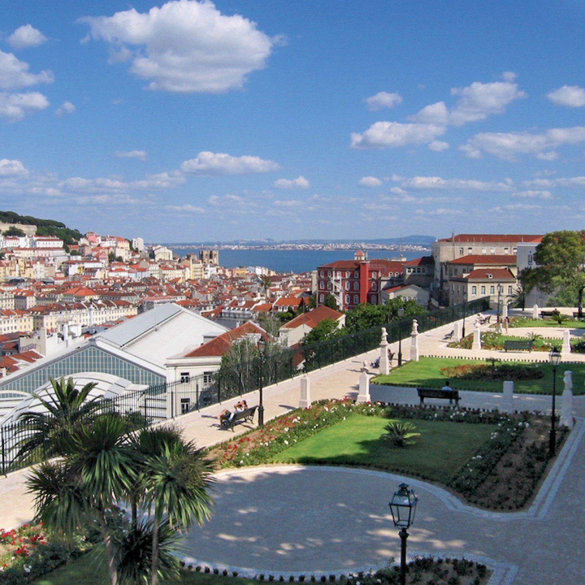 MiradouroSPedroAlcantara a view of a city