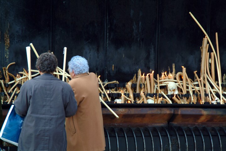 a man standing in front of an audience
