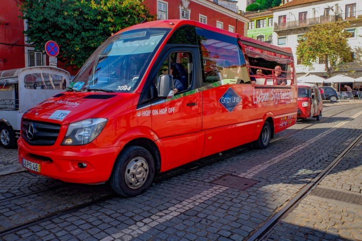 a car parked on the side of a building
