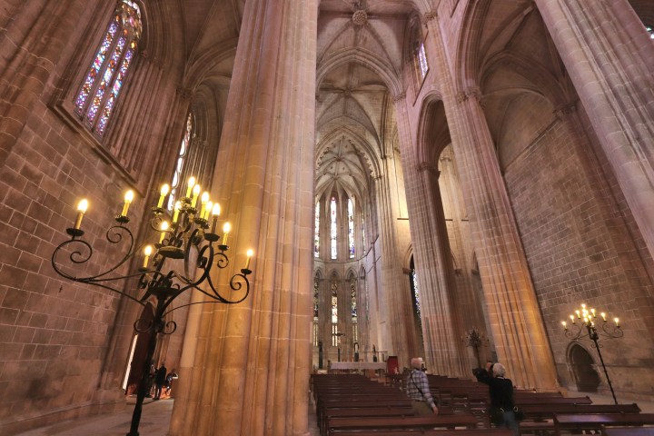 a close up of a church