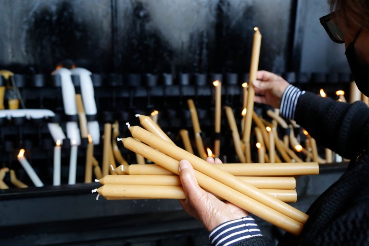 a person holding a baseball bat