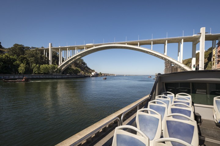 a bridge over a body of water